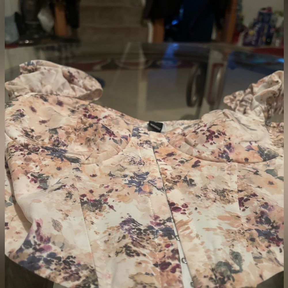 Windsor floral corset top